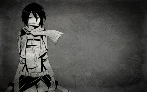 anime schwarz weiß bilder|Awesome Black White Anime Wallpapers